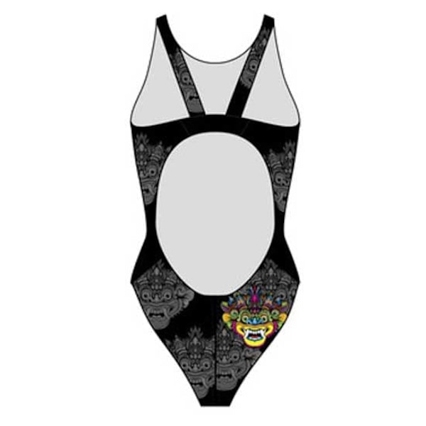 Turbo Baddräkt Bali Universe Svart 3XL Kvinna