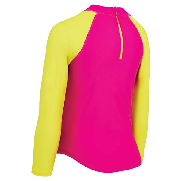 Zoggs Långärmad Topp Zip Sun Gul,Rosa 3 Years