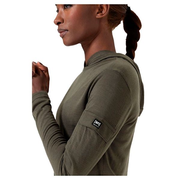Super.natural Relax Light Pocket Sweatshirt Grøn XS Kvinde