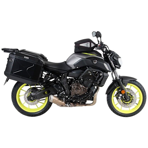 Hepco Becker Sivukoteloiden Kiinnitys Lock-it Yamaha Mt-07 21 6504571 00 05 Hopeinen