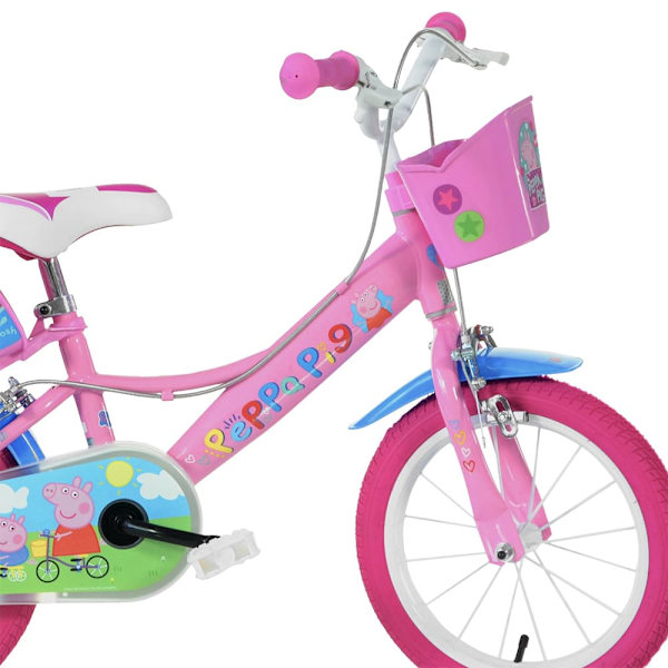 Dino Bikes Peppa Pig 14 Cykel Rosa 4-7 Years Pojke
