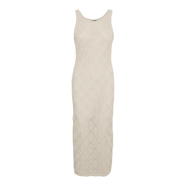 Vero Moda Riviera Hihaton Pitkä Mekko Beige XS Nainen