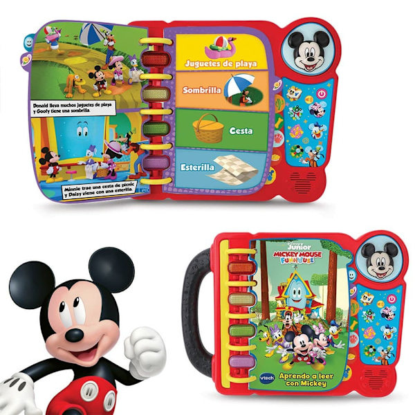 Vtech Opin Lukemaan Kanssa Mickey Kultainen