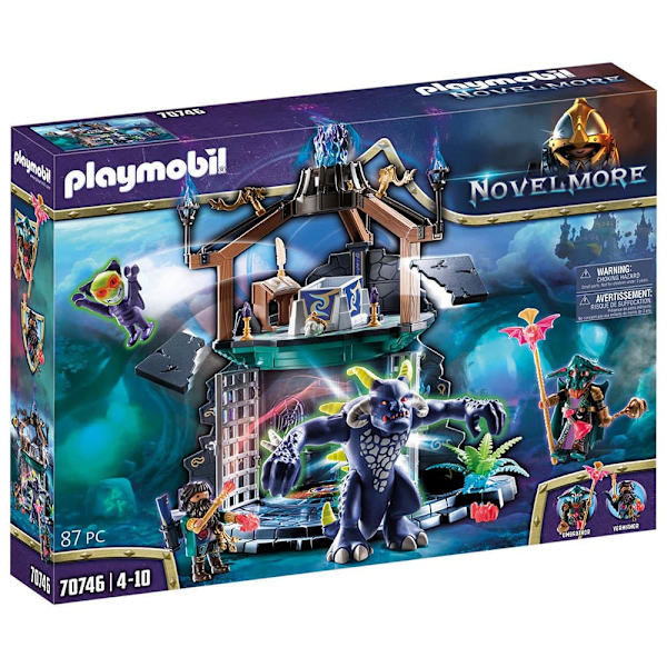 Playmobil Av Novelmore Demon Violet Vale-portal Flerfärgad