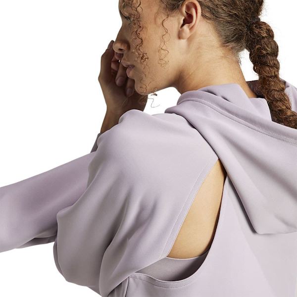 Adidas Hættetrøje High Intensity Lilla L Kvinde