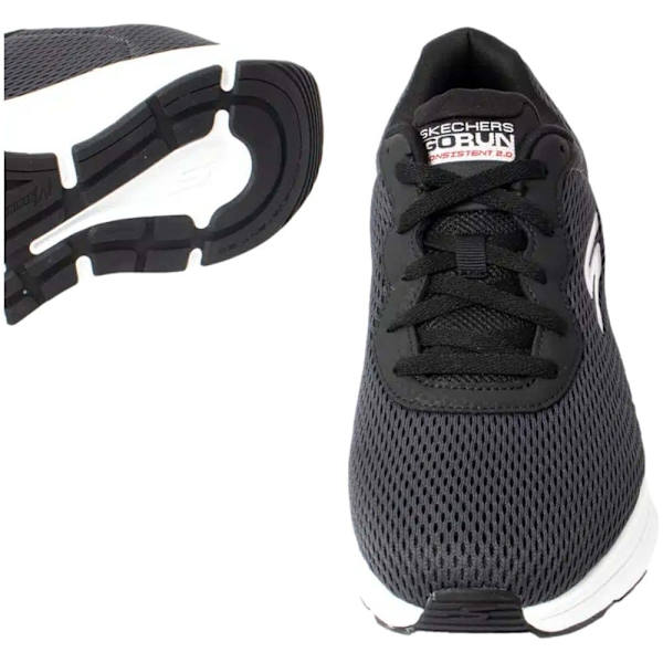 Skechers Go Run Consistent 2.0 Sko Sort EU 44 Mand