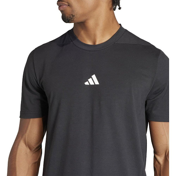 Adidas Designed For Training Lyhythihainen T-paita Musta 2XL / Tall Mies