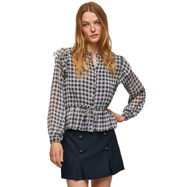 Pepe Jeans Pitkähihainen Paita Ofir Ruskea M Nainen