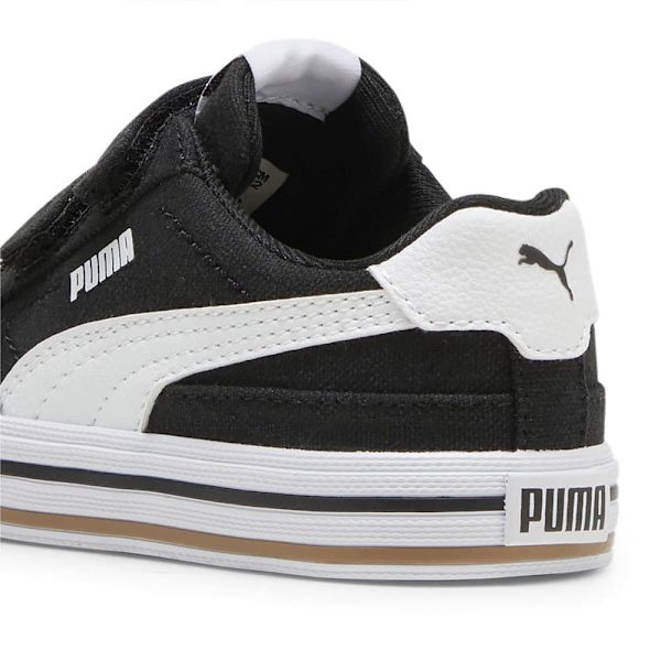 Puma Court Classic Vulc Fs V Skor Svart EU 25 Pojke