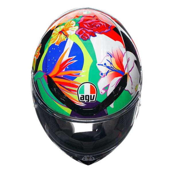 Agv Fuld Ansigtshjelm K6 S E2206 Mplk Flerfarvet XL