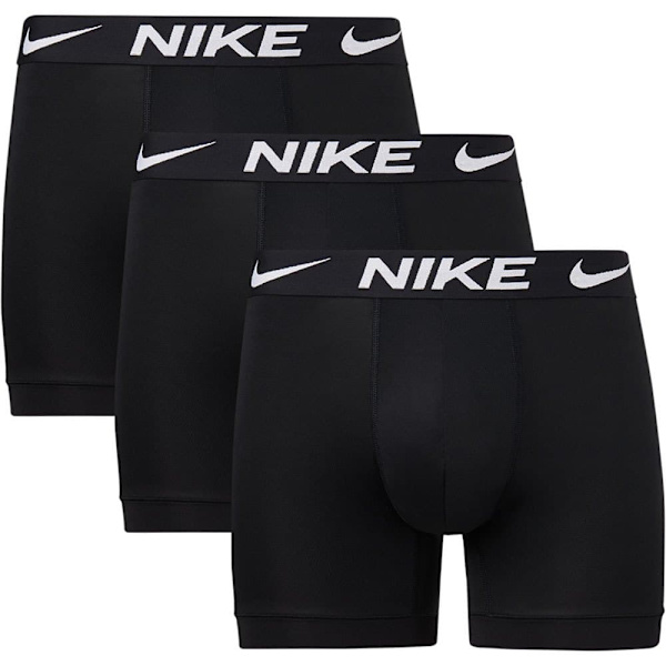 Nike Long Slip Boksere 0000ke1157 3 Enheder Sort L Mand