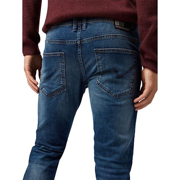 Tom Tailor Farkut Straight Ae Sininen 34 / 34 Mies
