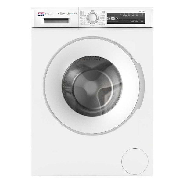 Newpol Frontmatad Tvättmaskin Nwt1812ad 8kg Silver One Size / EU Plug