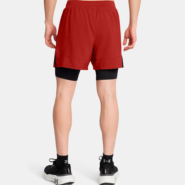 Under Armour Launch 5inch 2-inch-1 Shortsit  XL Mies
