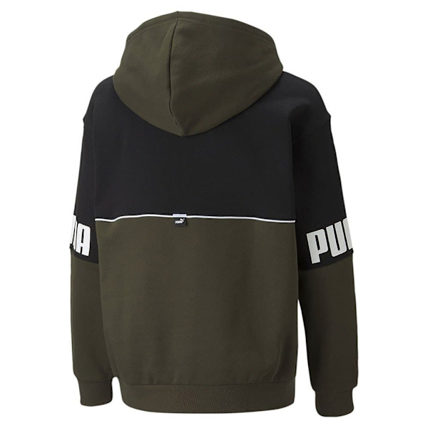 Puma Huppari Power Colorblock Fl Vihreä 3-4 Years