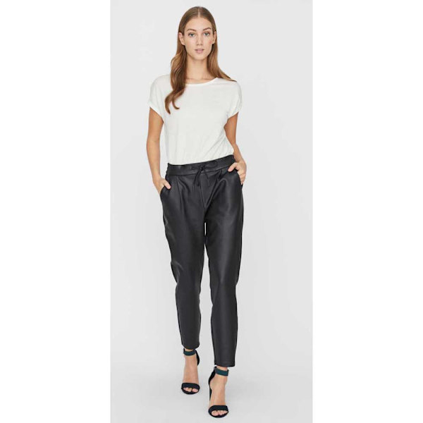 Vero Moda Normal Midja Byxor String Svart M / 32 Kvinna