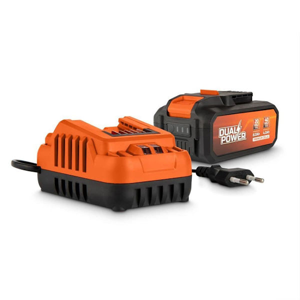 Powerplus Oplad Batteri 2x20v 5.0/2.5ah &