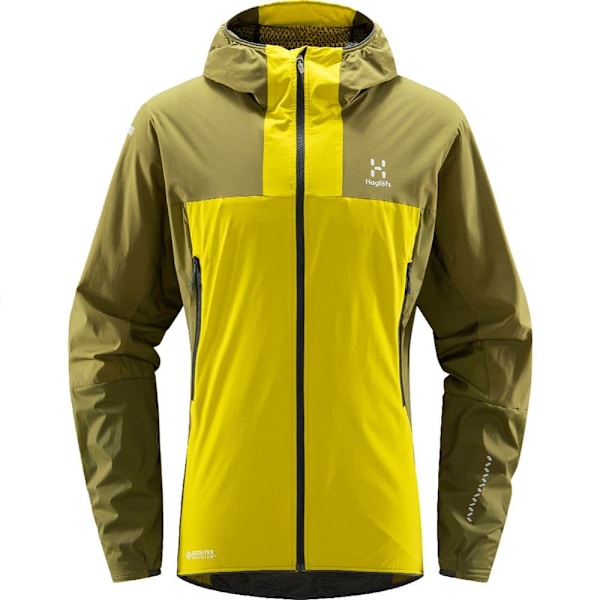 Haglofs L.i.m Alpha Jakke Grøn,Gul S Mand