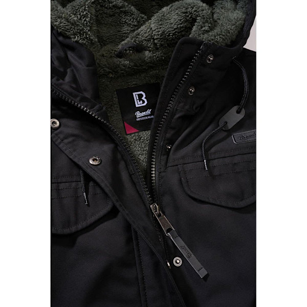 Brandit Marsh Lake Parka Svart 3XL Kvinna