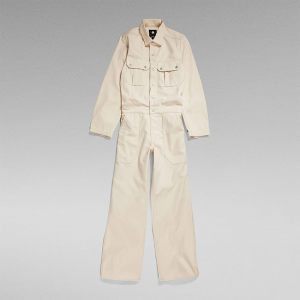 G-star Jumpsuit Utility Beige L Kvinna