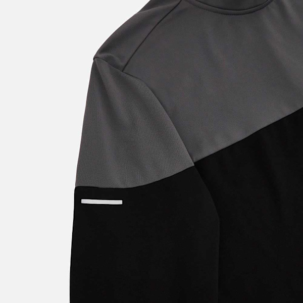 Macron Delia Halv Lynlås Sweatshirt Sort XS Kvinde