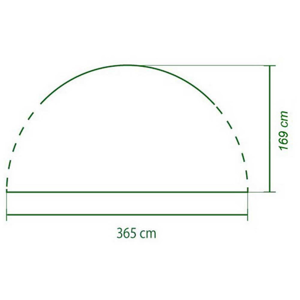 Coleman Event Shelter Harmaa 365 x 365 cm