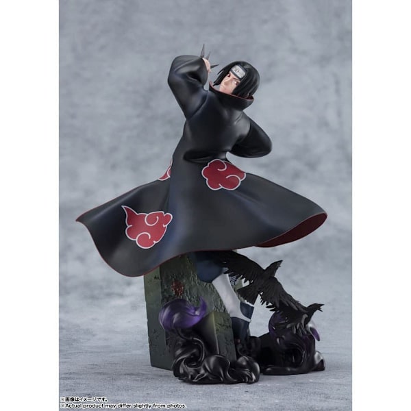 Bandai Tamashii Nations Naruto Shippuden Extra Battle Pvc Itachi Uchiha The Light & Dark Of The Mangekyo Sharingan 24 Cm Statue