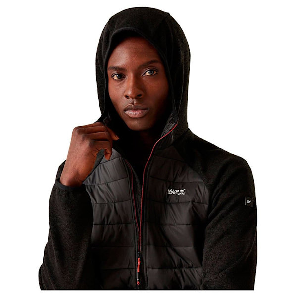 Regatta Newhill Hybrid Jakke Sort,Grå 2XL Mand