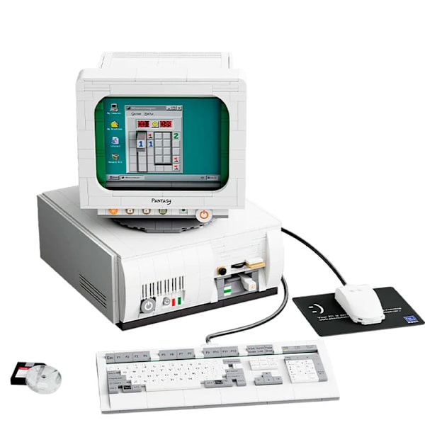 Pantasy Retro Computerbygnings Spil 24 Cm