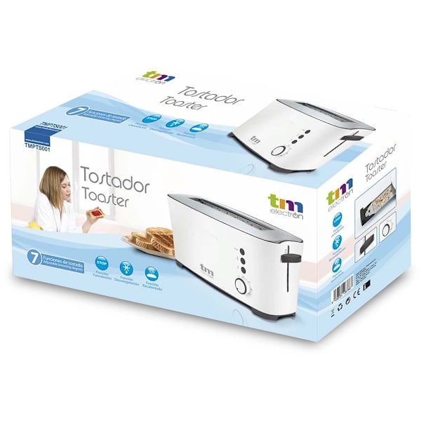 Tm Electron Brødrister Tmpts001 1000w Søvfarvet One Size / EU Plug