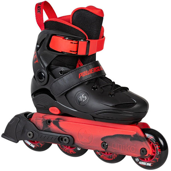 Powerslide Lasten Rullaluistimet Jet Adjustable Musta EU 27-30