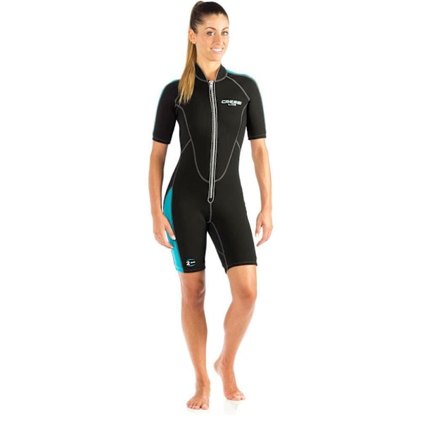 Cressi Kvinde Shorty Lido 2 Mm Sort XL