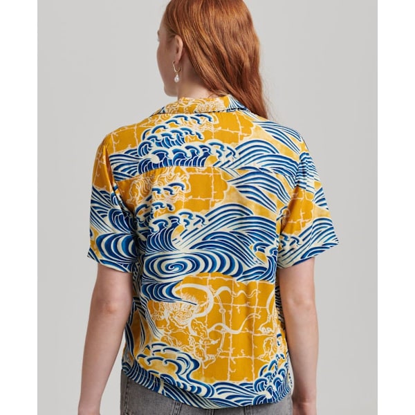 Superdry Paita Vintage Beach Resort Sininen 2XS Nainen