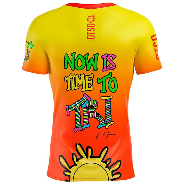 Otso Time To Tri Run T-shirt Med Korta ärmar  M Man