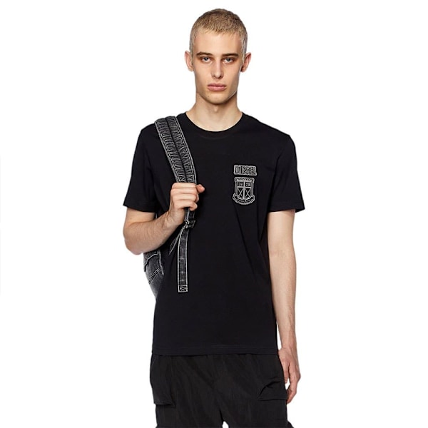 Diesel Kortärmad T-shirt Diegor K67 Svart XL Man