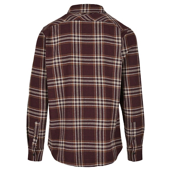 Urban Classics Sweatshirt Checked Campus Rød S Mand