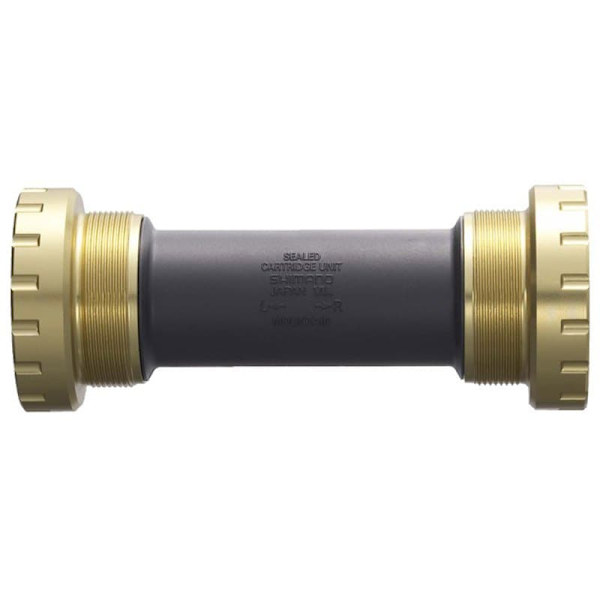 Shimano Bundbeslagskop Saint Hollowtech Ii Sort,Gylden 83 mm