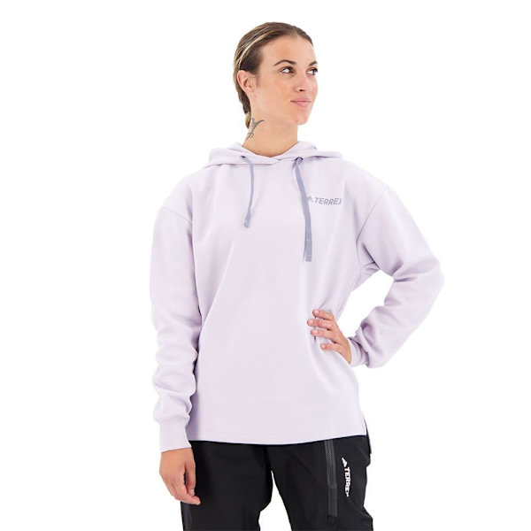 Adidas Hættetrøje Tx Logo Rosa L Kvinde