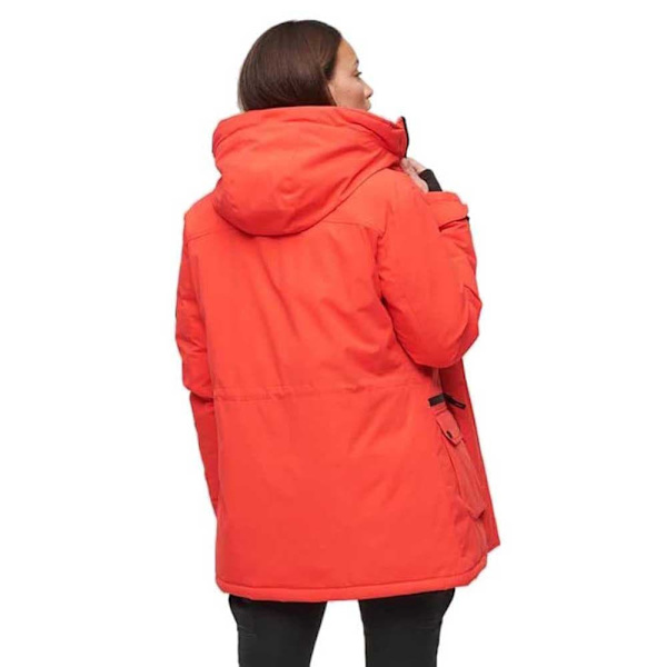 Superdry Vadderad Jacka City Röd S Kvinna