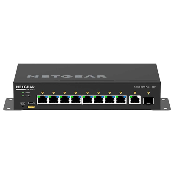 Netgear Kontakt Av Line M4250-9g1f L3 1u Søvfarvet