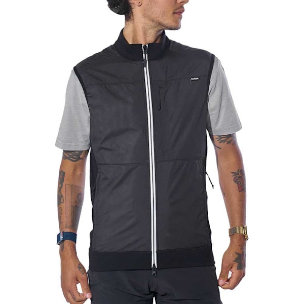 Chrome Gilet Surveyors Svart L Man