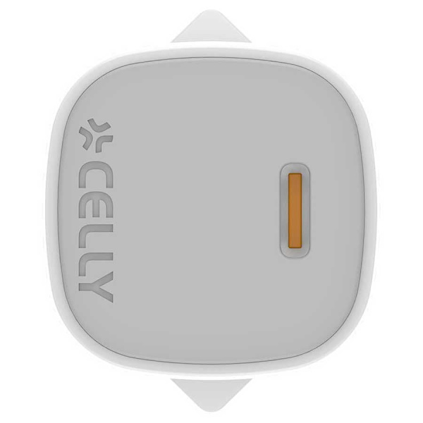 Celly 1c 25w Usb-c Vægoplader Hvid
