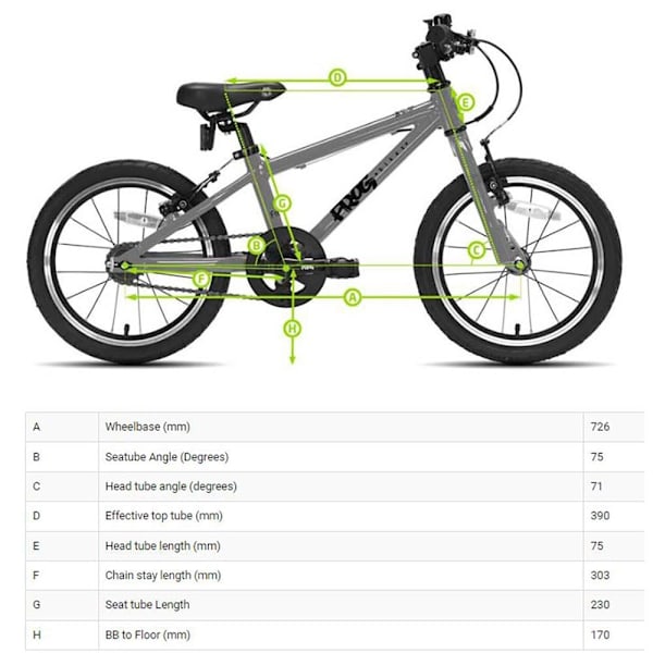 Frog Bikes 44 16´´ Cykel Søvfarvet  Dreng