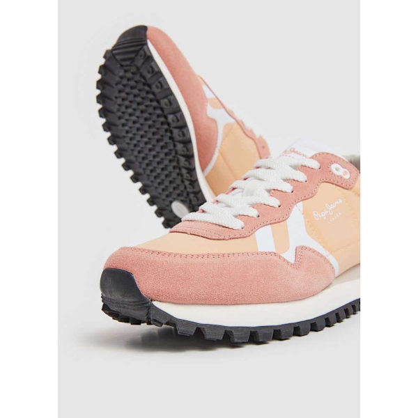 Pepe Jeans Brit-on Print Lenkkarit Oranssi EU 38 Nainen