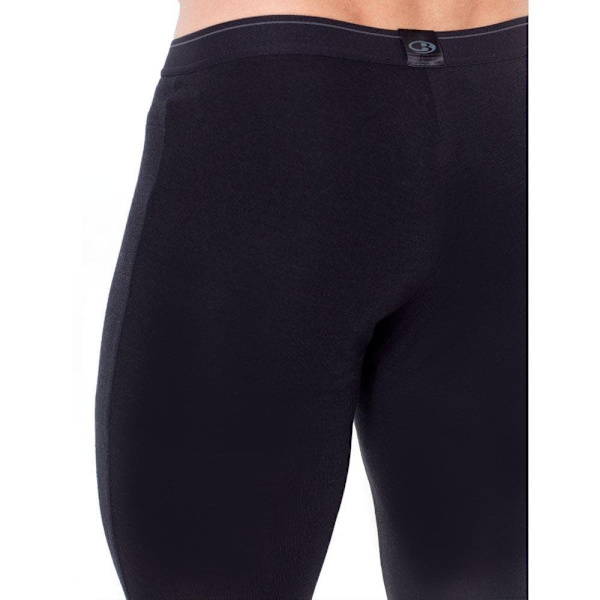 Icebreaker Leggings 175 Everyday Merino Sort L Mand