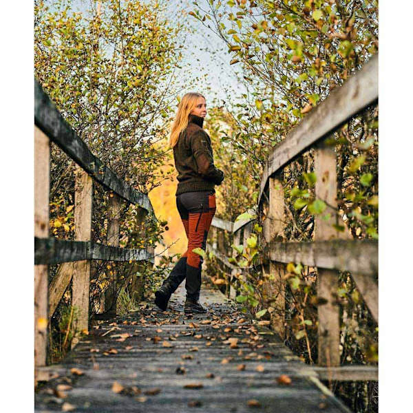 Pinewood Abisko Brenton Byxor Orange 44 / Regular Kvinna
