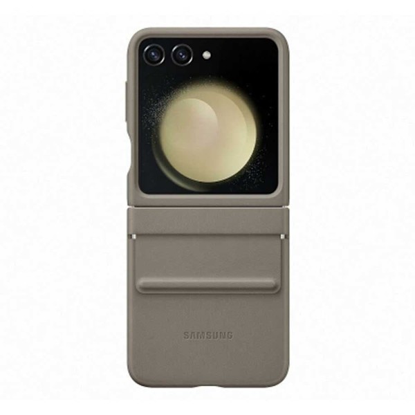 Samsung Galaxy Fold I Läder Eco 5 Fall Beige