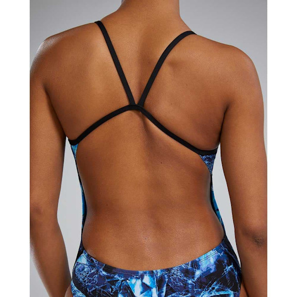 Tyr Cutoutfit - Durafast Elite - Reflecta Badetøj Blå 28 Kvinde