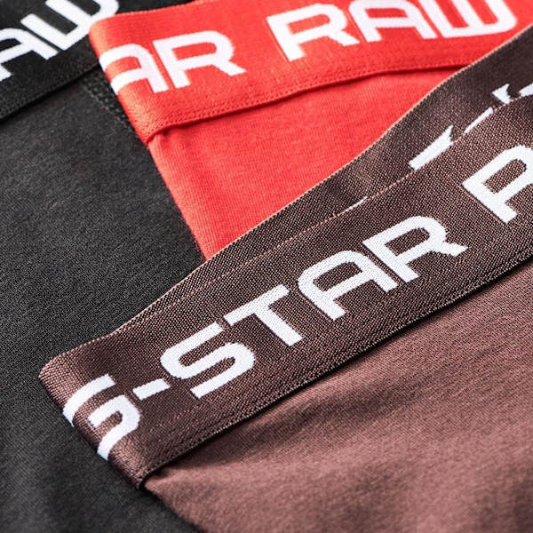 G-star Bokser Classic 3 Enheder Brun,Rød,Sort 2XL Mand