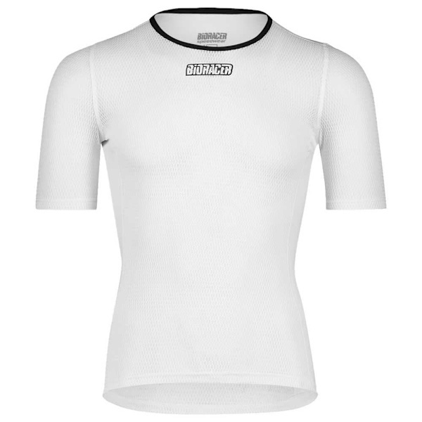 Bioracer Lyhythihainen Pohjakerros Breeze Valkoinen 2XL Mies